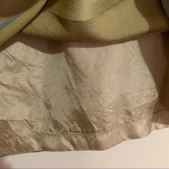 J. McLaughlin Multi Block Striped Lined Pencil Midi Skirt. Size 4 - Picture 5 of 5